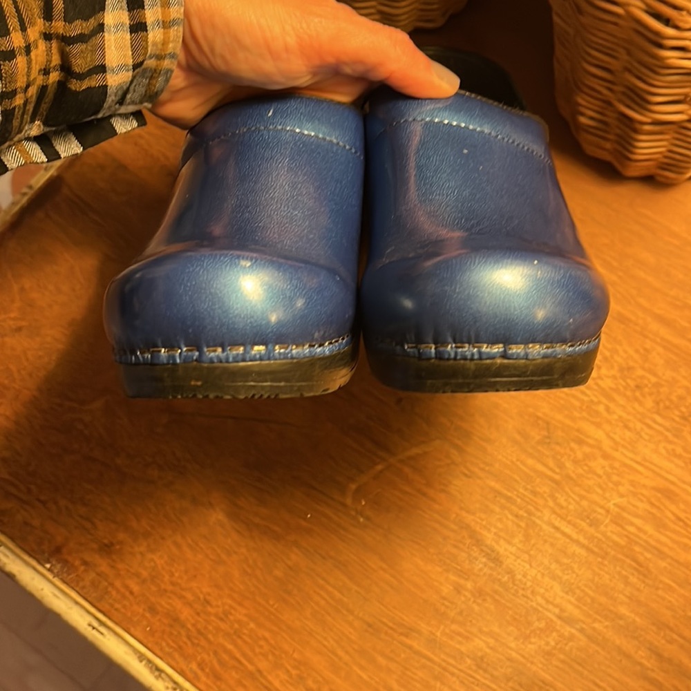 SANITA The Original Danish Clogs Size 39 (US 8)-beautiful blue color - Picture 6 of 14
